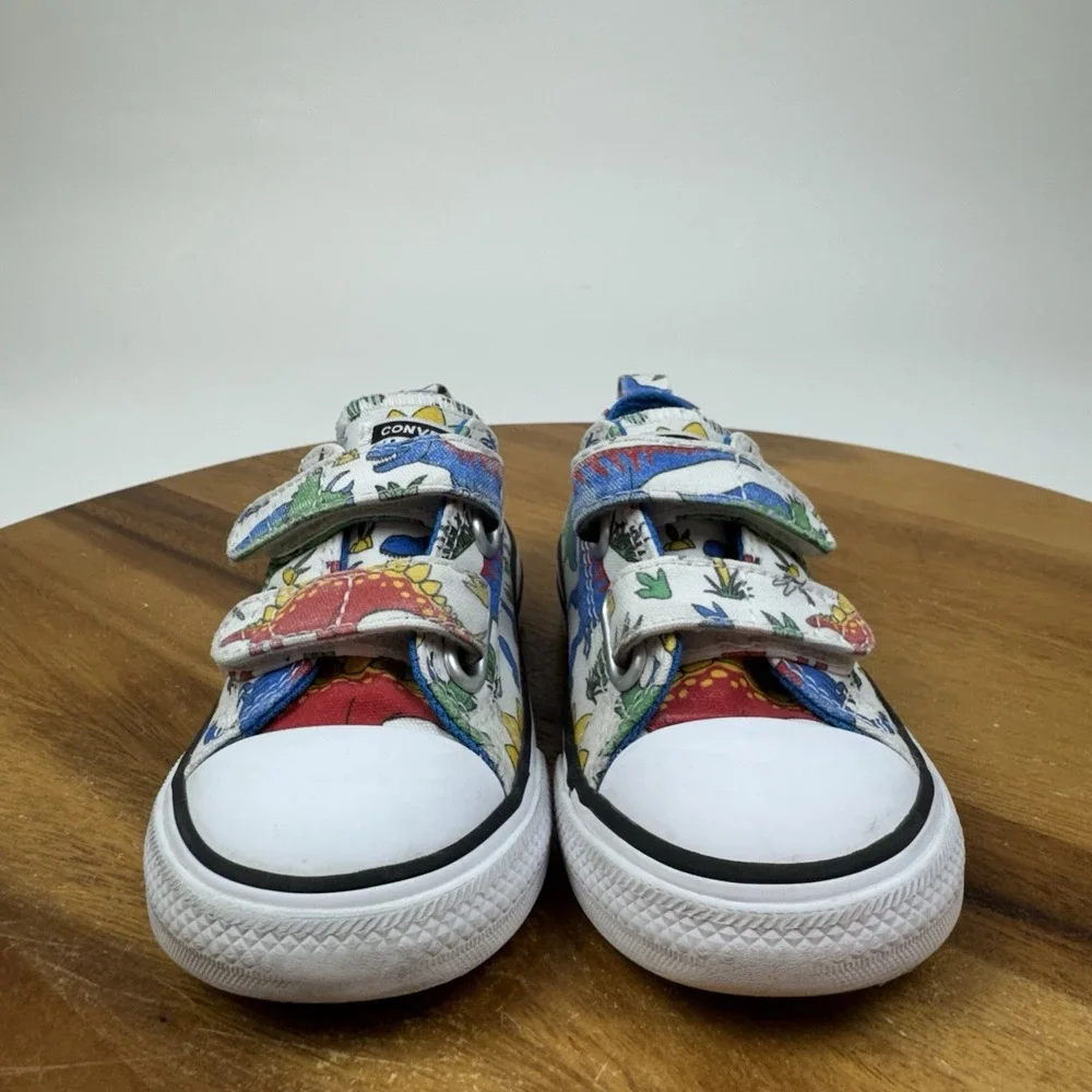 Little Kids Boys Converse Chuck Taylor All Star 2V Dino Sneakers Shoes Size 7 C